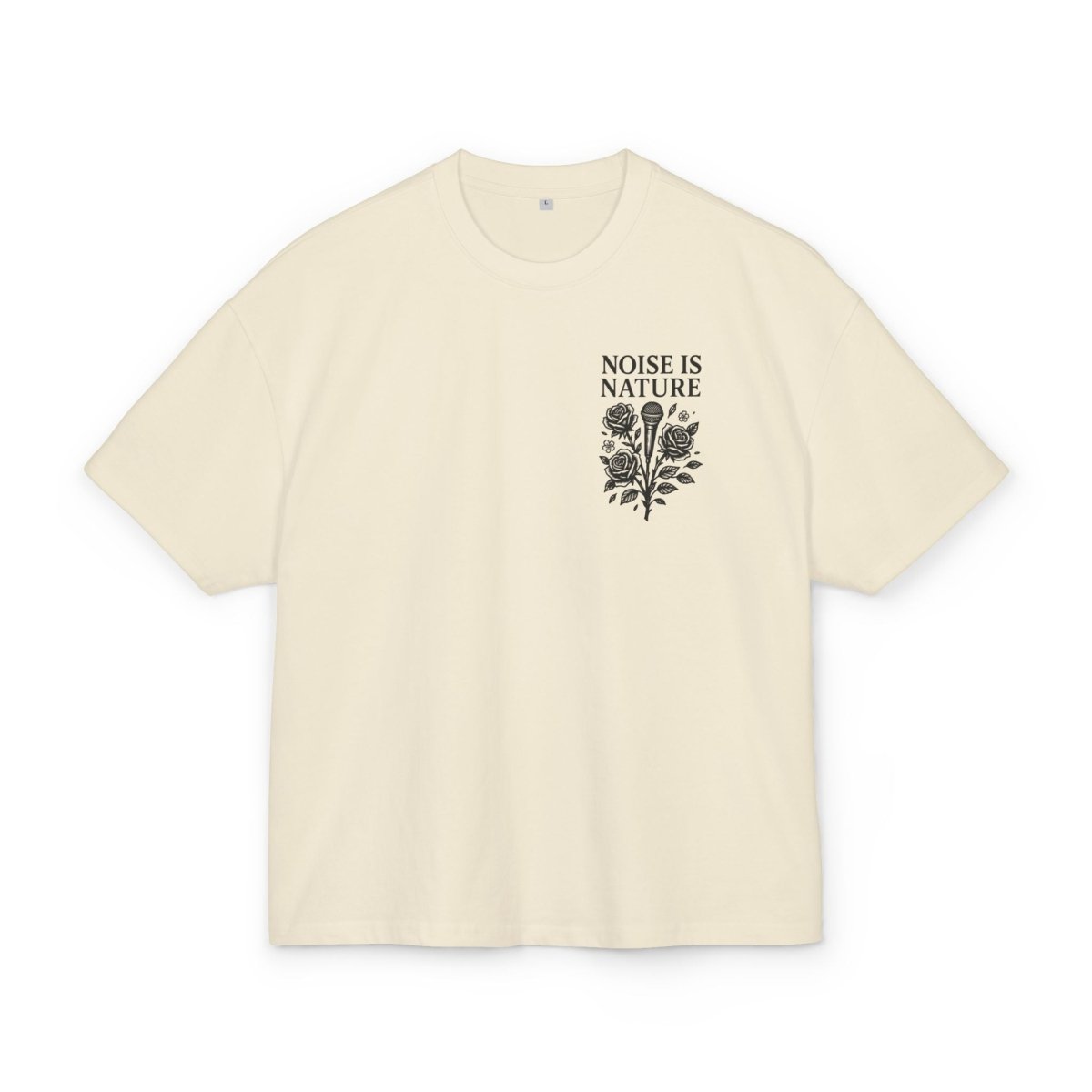 Claire TeeGer Noise Is Nature - Frontprint Tee - TeeGerDesign - T-Shirt - BY163