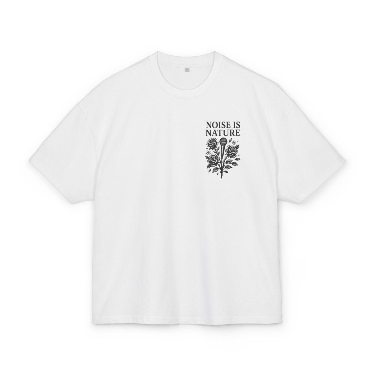 Claire TeeGer Noise Is Nature - Frontprint Tee - TeeGerDesign - T-Shirt - BY163