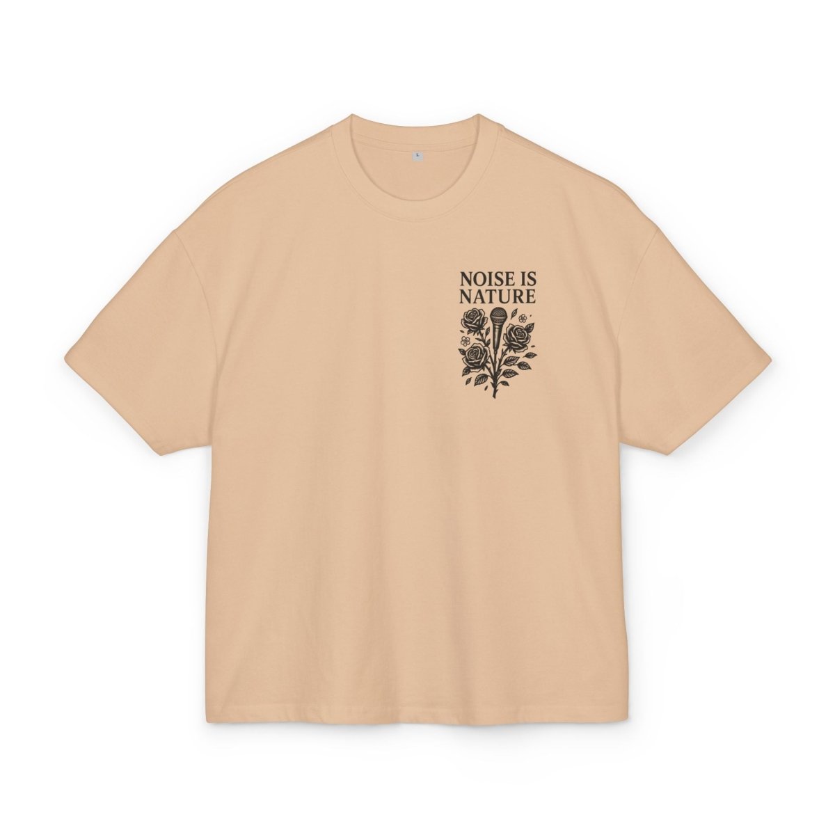 Claire TeeGer Noise Is Nature - Frontprint Tee - TeeGerDesign - T-Shirt - BY163