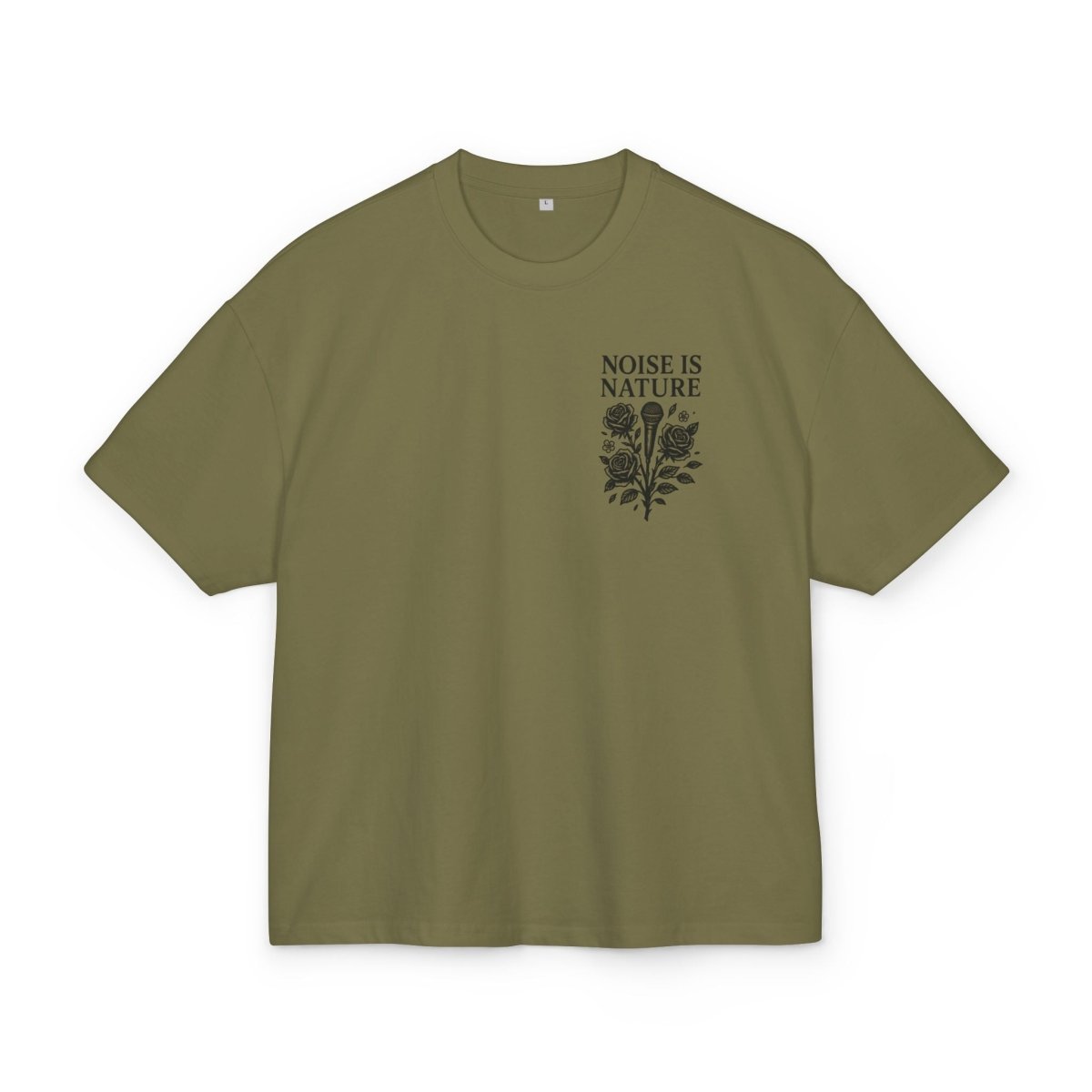 Claire TeeGer Noise Is Nature - Frontprint Tee - TeeGerDesign - T-Shirt - BY163