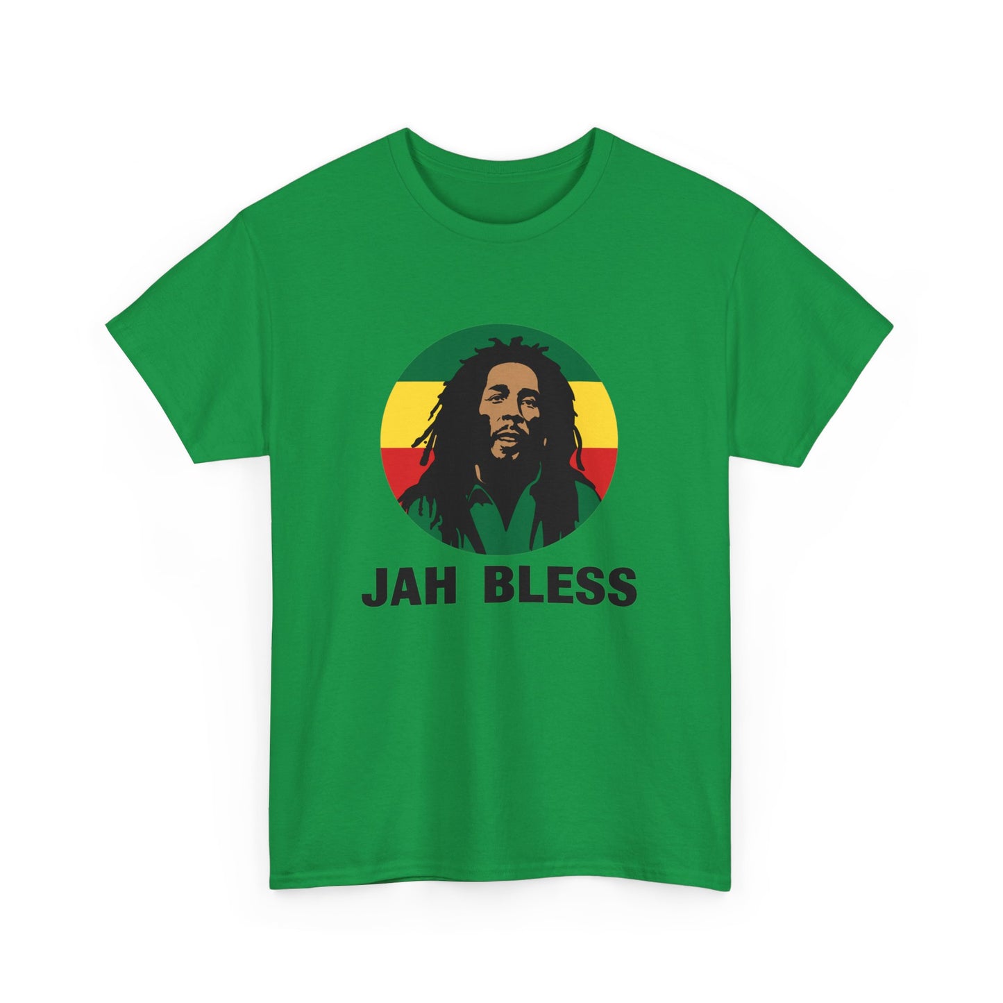 Reggae T - Shirt Jah Bless - TeeGerDesign - T - Shirt - Crew neck