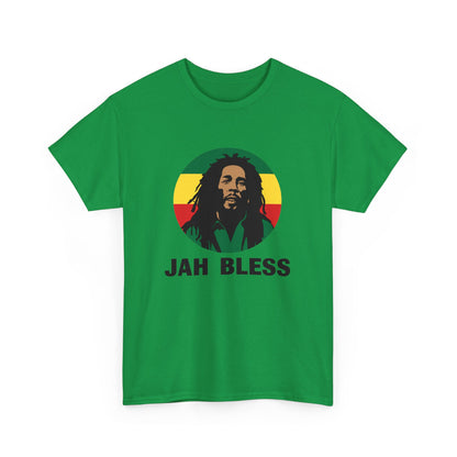 Reggae T - Shirt Jah Bless - TeeGerDesign - T - Shirt - Crew neck