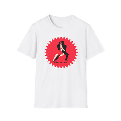 T - Shirt mit Cha Cha Cha Tänzer Motiv – Perfekt für Tanzbegeisterte - TeeGerDesign - T - Shirt - Cotton