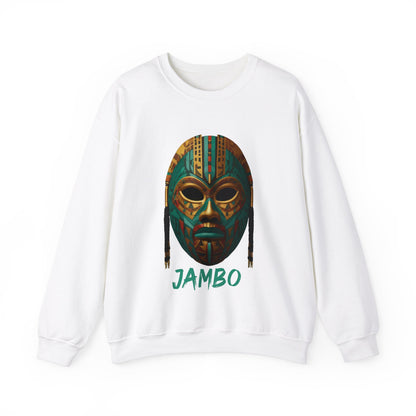 Swahili Jambo Sweatshirt - TeeGerDesign - Sweatshirt - Crew neck