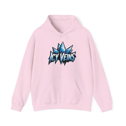 Icy Veins Hoodie - TeeGerDesign - Hoodie - DTG