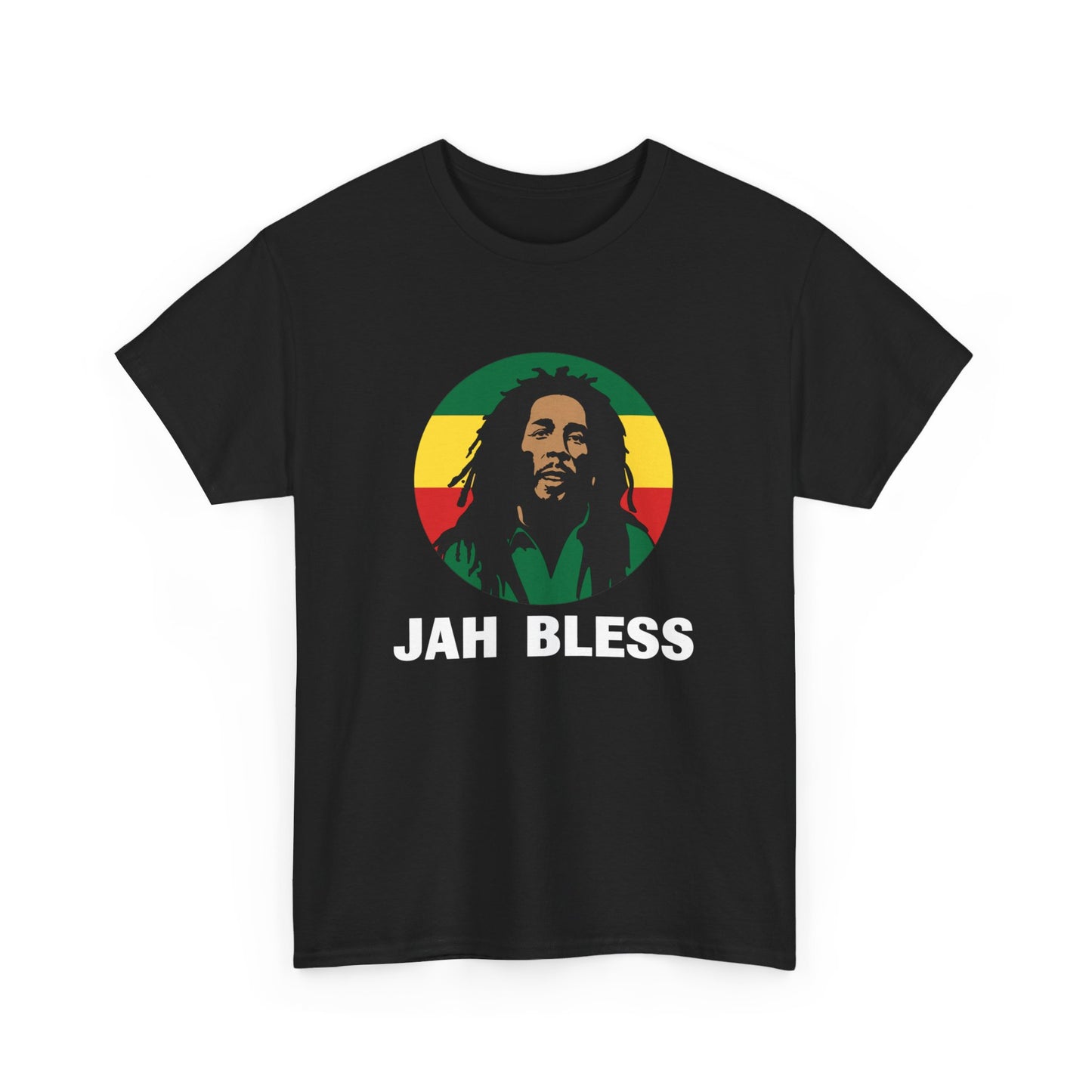 Reggae T - Shirt Jah Bless - TeeGerDesign - T - Shirt - Crew neck