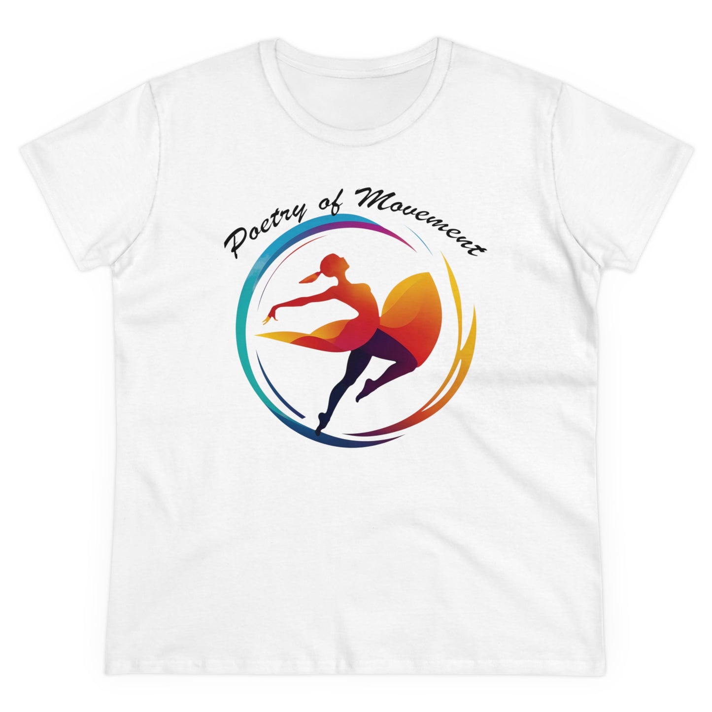 Künstlerisches Poetry of Movement T - Shirt - TeeGerDesign - T - Shirt - Cotton