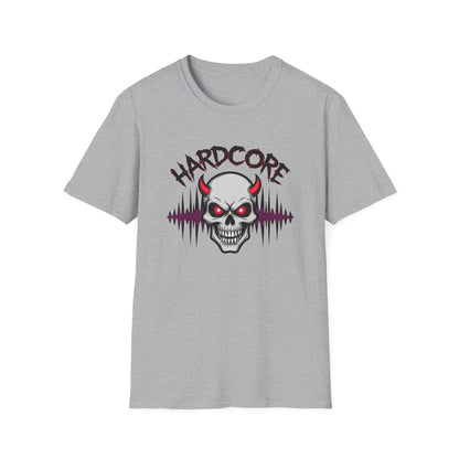 Hardcore T-Shirt mit teuflischem Totenkopf - TeeGerDesign - T-Shirt - Cotton