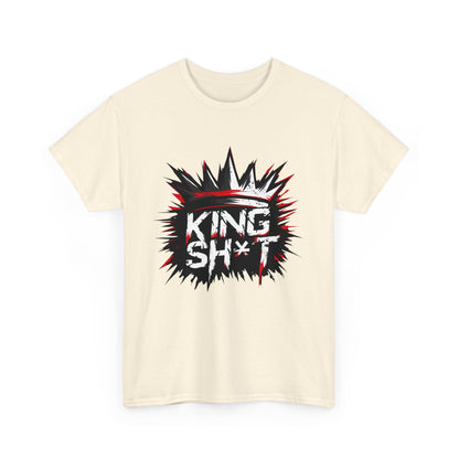 King Shit T - Shirt - Die königliche Attitüde - TeeGerDesign - T - Shirt - Crew neck