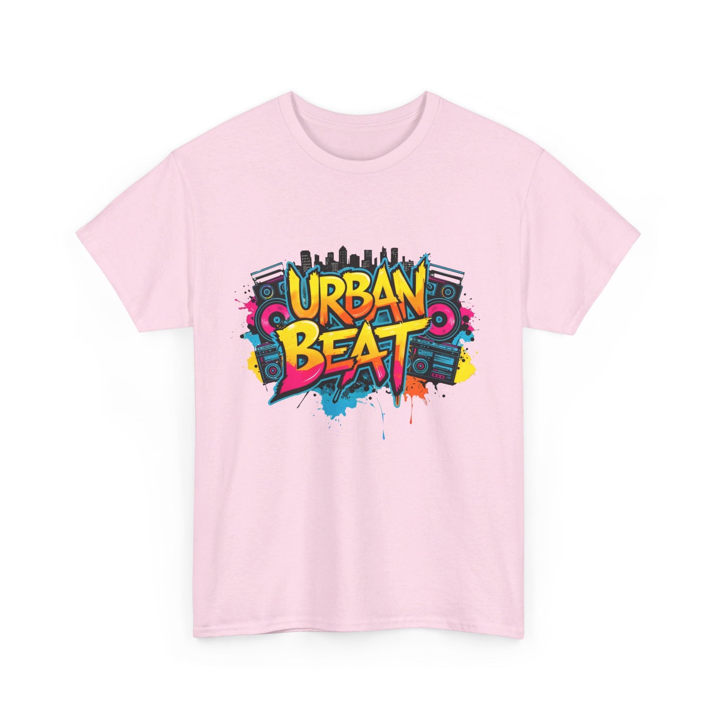 Urban Beat T-Shirt mit Graffiti-Design - TeeGerDesign - T-Shirt - Crew neck