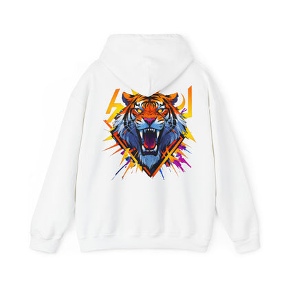 TeeGer Hoodie mit Tiger Aufdruck auf dem Rücken - TeeGerDesign - Hoodie - Brand