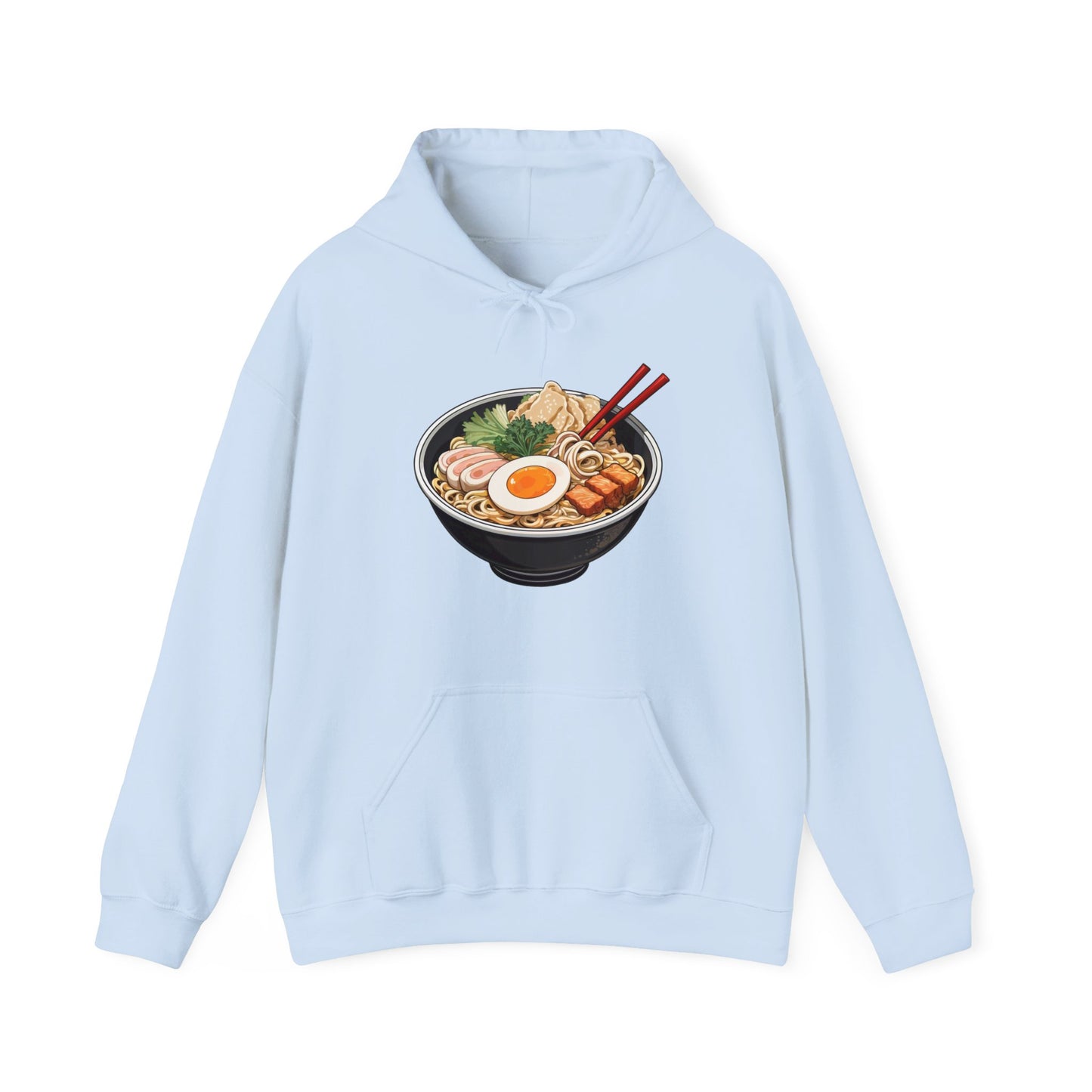 Ramen Hoodie mit Nudel Logo - TeeGerDesign - Hoodie - DTG