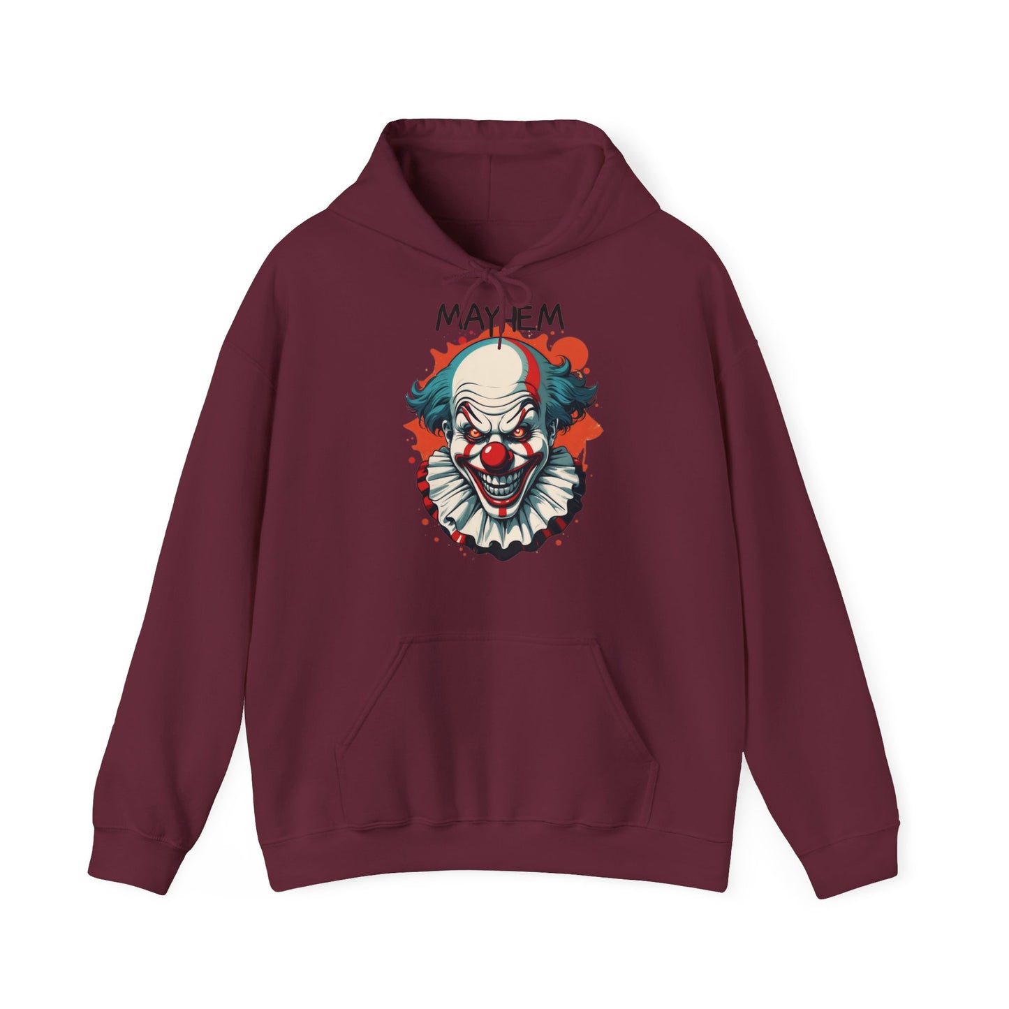 Mayhem Hoodie mit Clown Design - TeeGerDesign - Hoodie - DTG