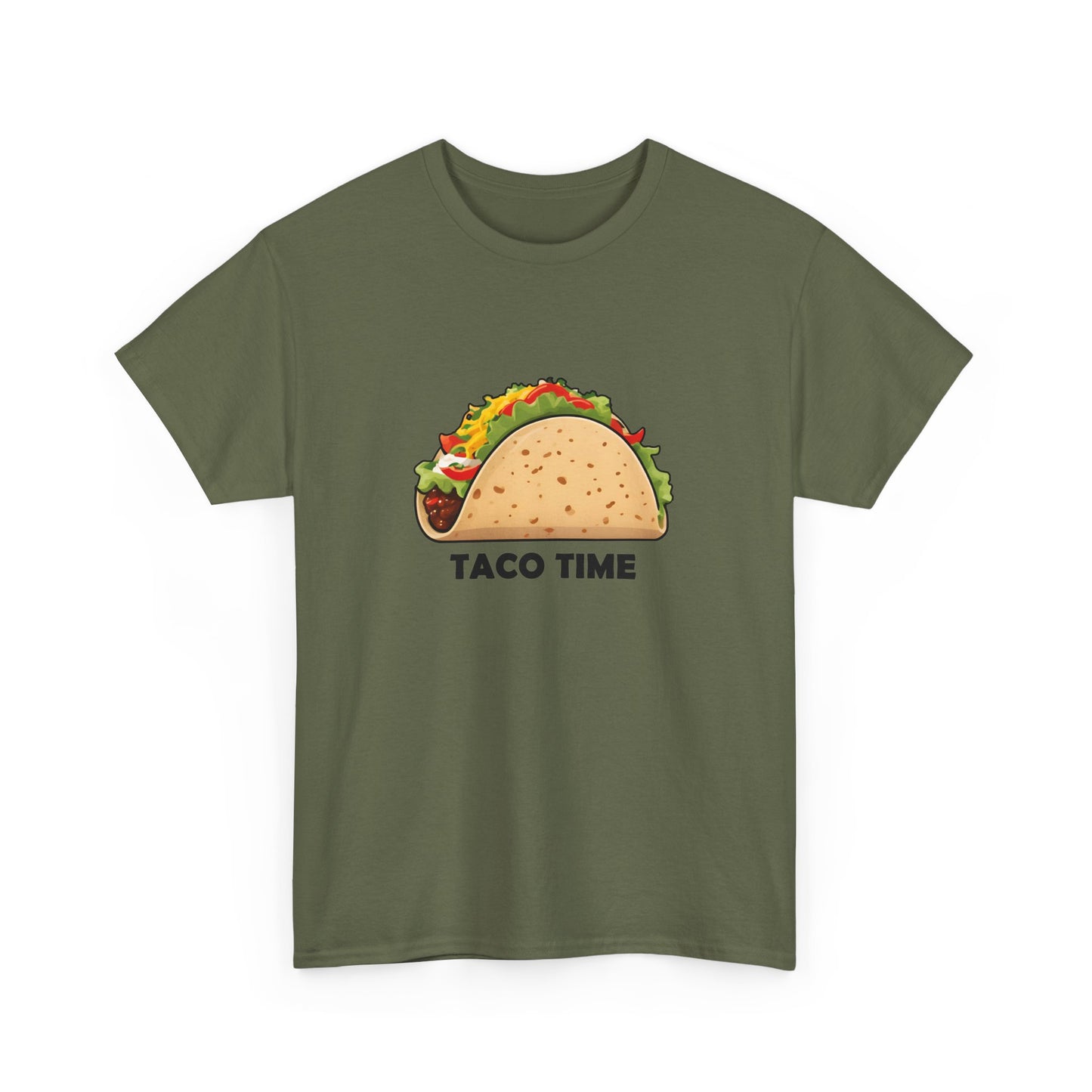 Taco Time T - Shirt - Lustiges und Leckeres Design - TeeGerDesign - T - Shirt - Crew neck