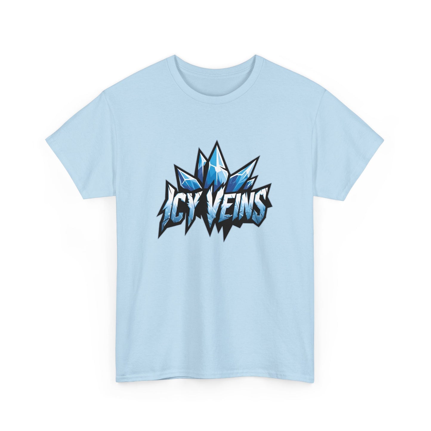 Icy Veins T - Shirt - Frostige Aura - TeeGerDesign - T - Shirt - Crew neck