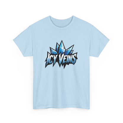 Icy Veins T - Shirt - Frostige Aura - TeeGerDesign - T - Shirt - Crew neck