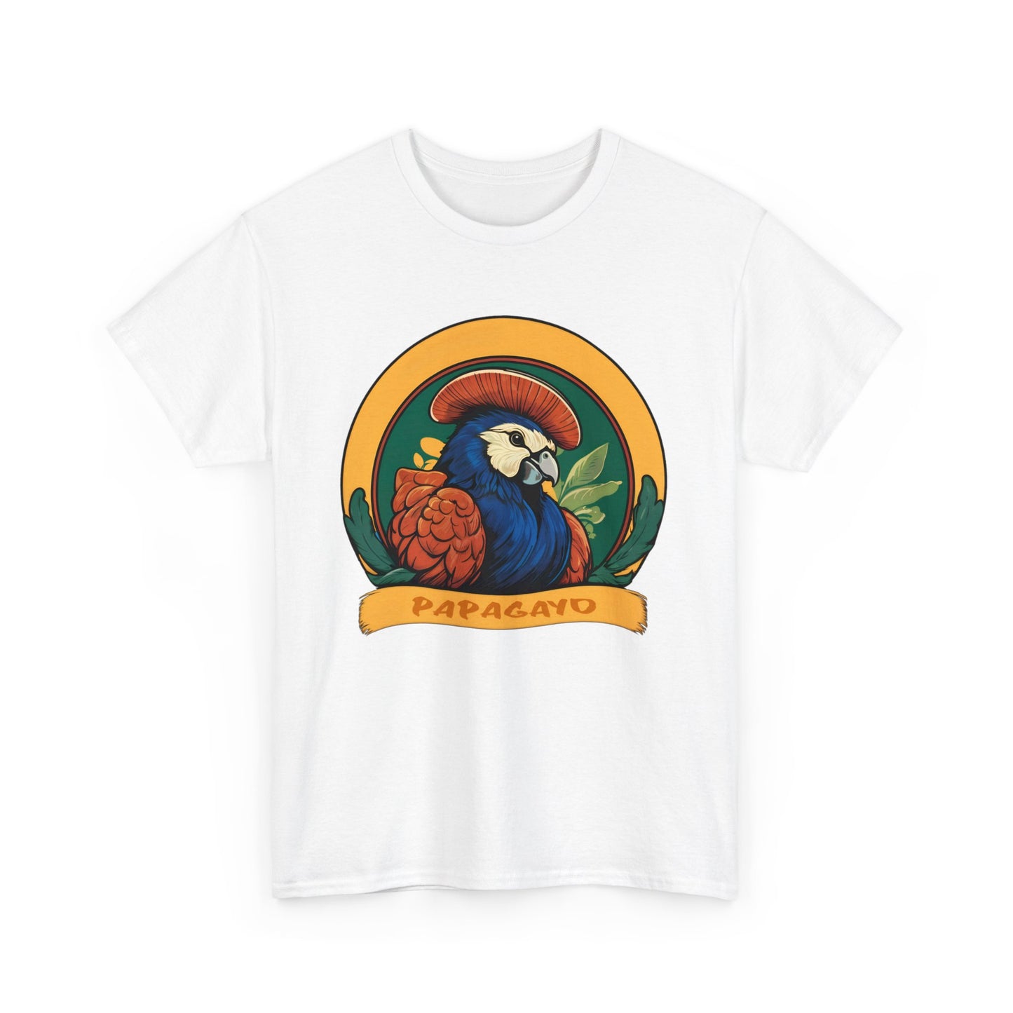 Papagayo T-Shirt mit Papagei - Farbenfrohes Design - TeeGerDesign - T-Shirt - Crew neck