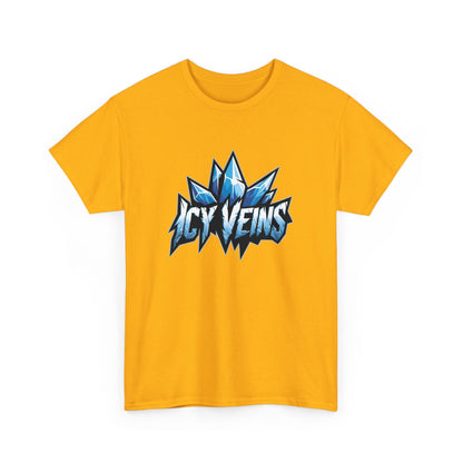 Icy Veins T - Shirt - Frostige Aura - TeeGerDesign - T - Shirt - Crew neck