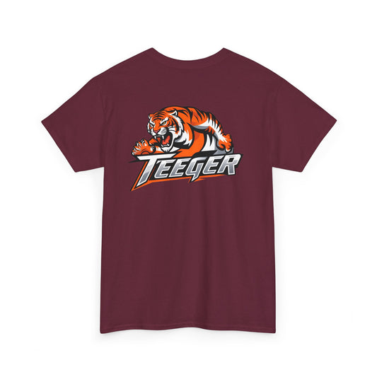 TeeGer T - Shirt mit angreifendem Tiger - TeeGerDesign - T - Shirt - Brand