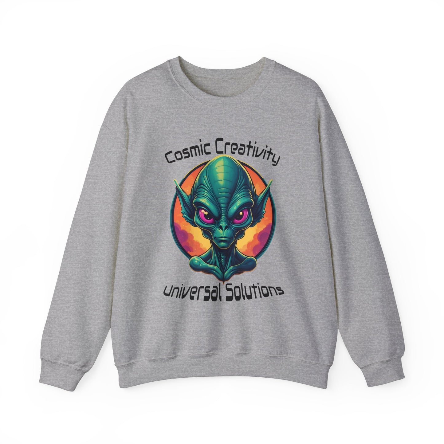 Stylisches Cosmic Alien Sweatshirt - TeeGerDesign - Sweatshirt - Crew neck