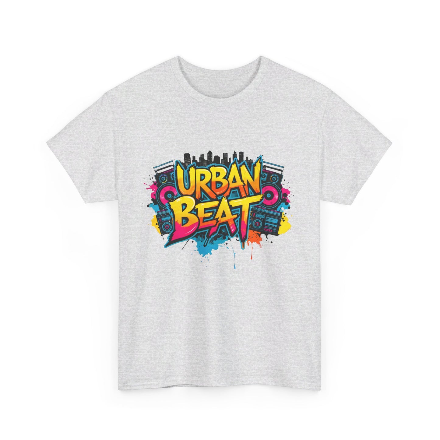 Urban Beat T-Shirt mit Graffiti-Design - TeeGerDesign - T-Shirt - Crew neck