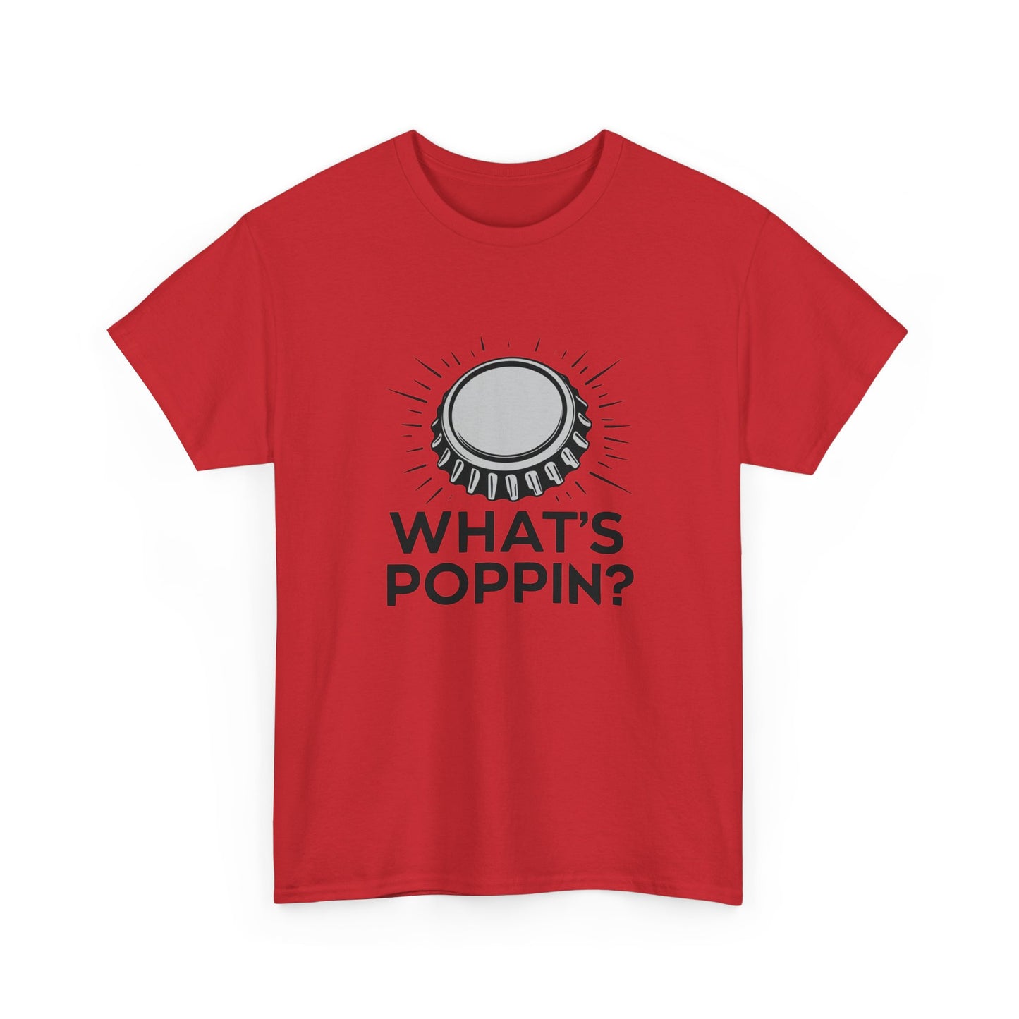 Kronkorken T - Shirt Whats poppin? - TeeGerDesign - T - Shirt - Crew neck