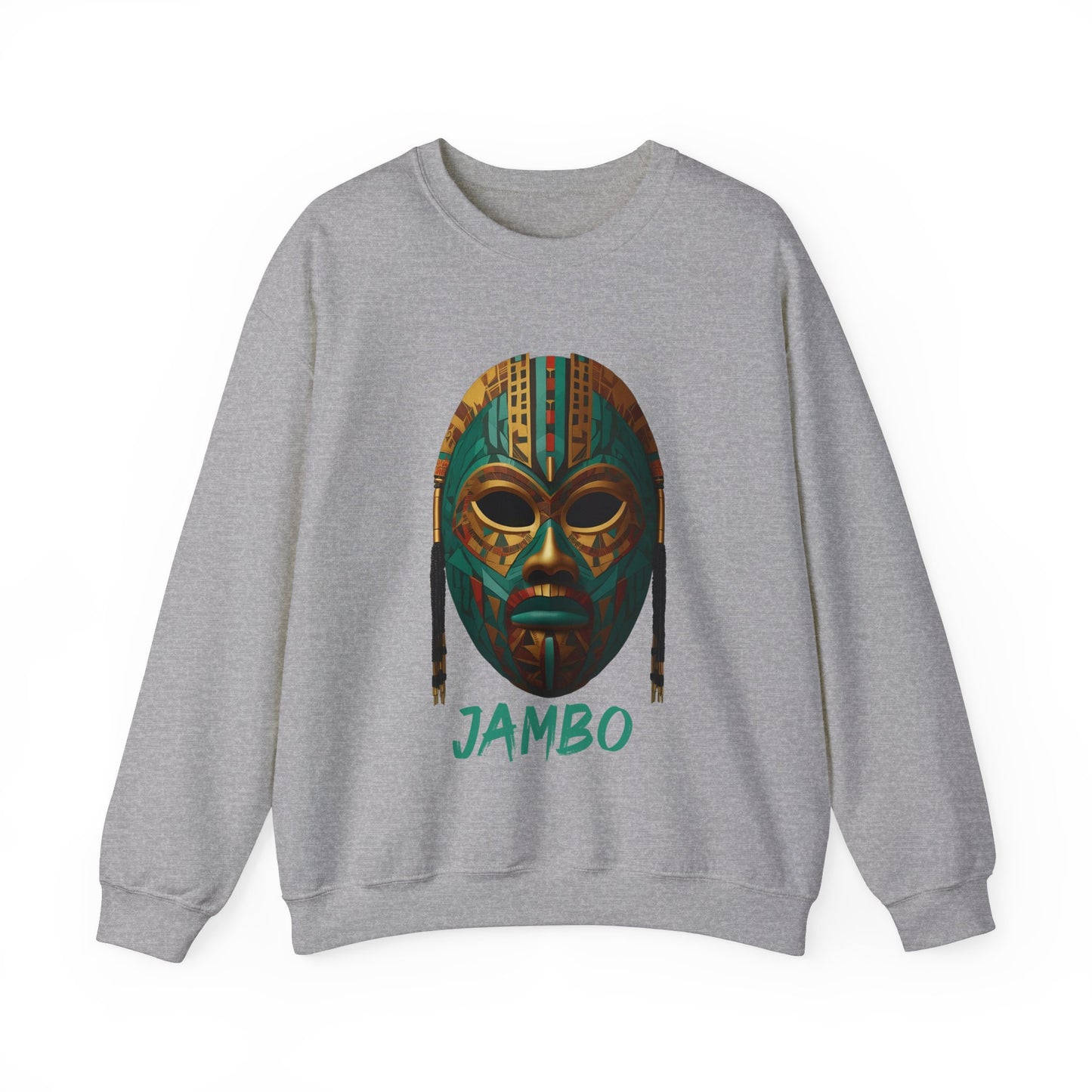 Swahili Jambo Sweatshirt - TeeGerDesign - Sweatshirt - Crew neck