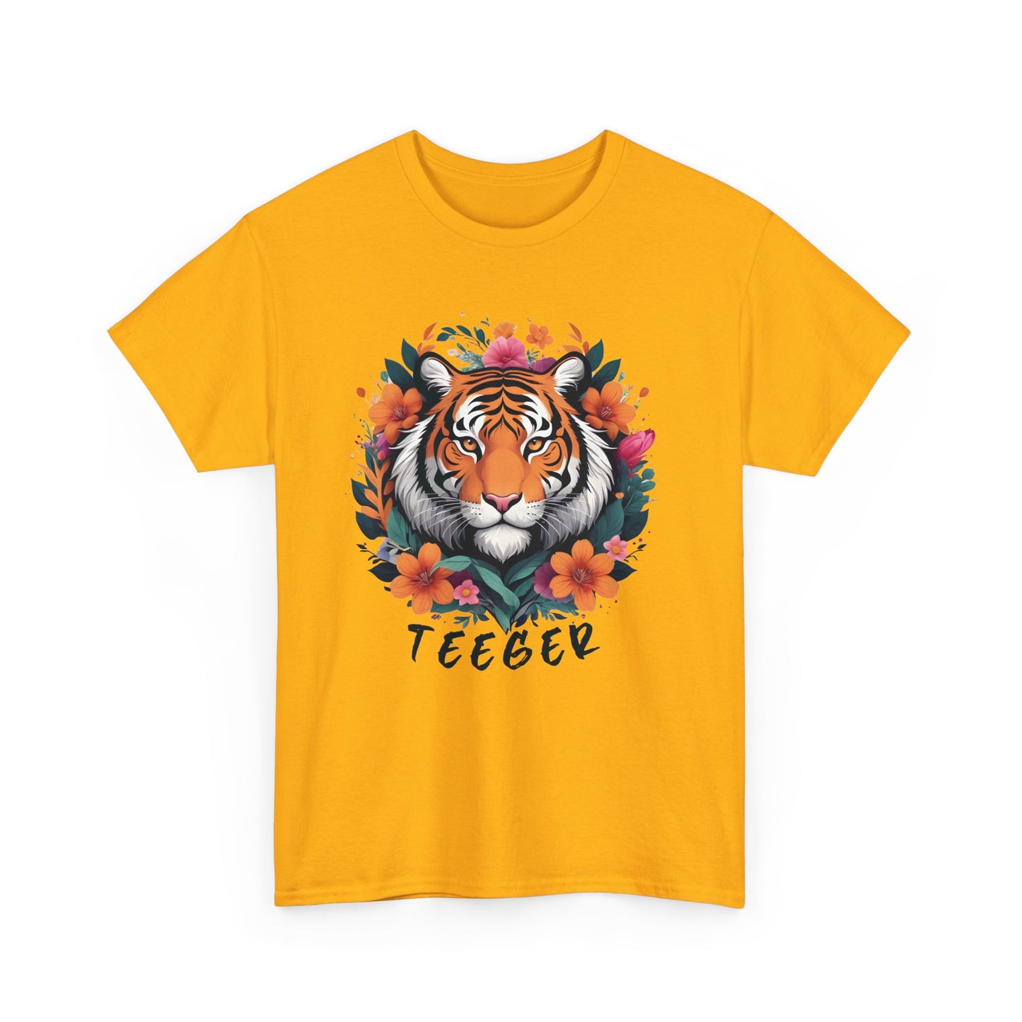 T - Shirt TeeGer Design | Shirt mit Tiger Bild | Miniatur Tigerkopf T - Shirt - TeeGerDesign - T - Shirt - Brand