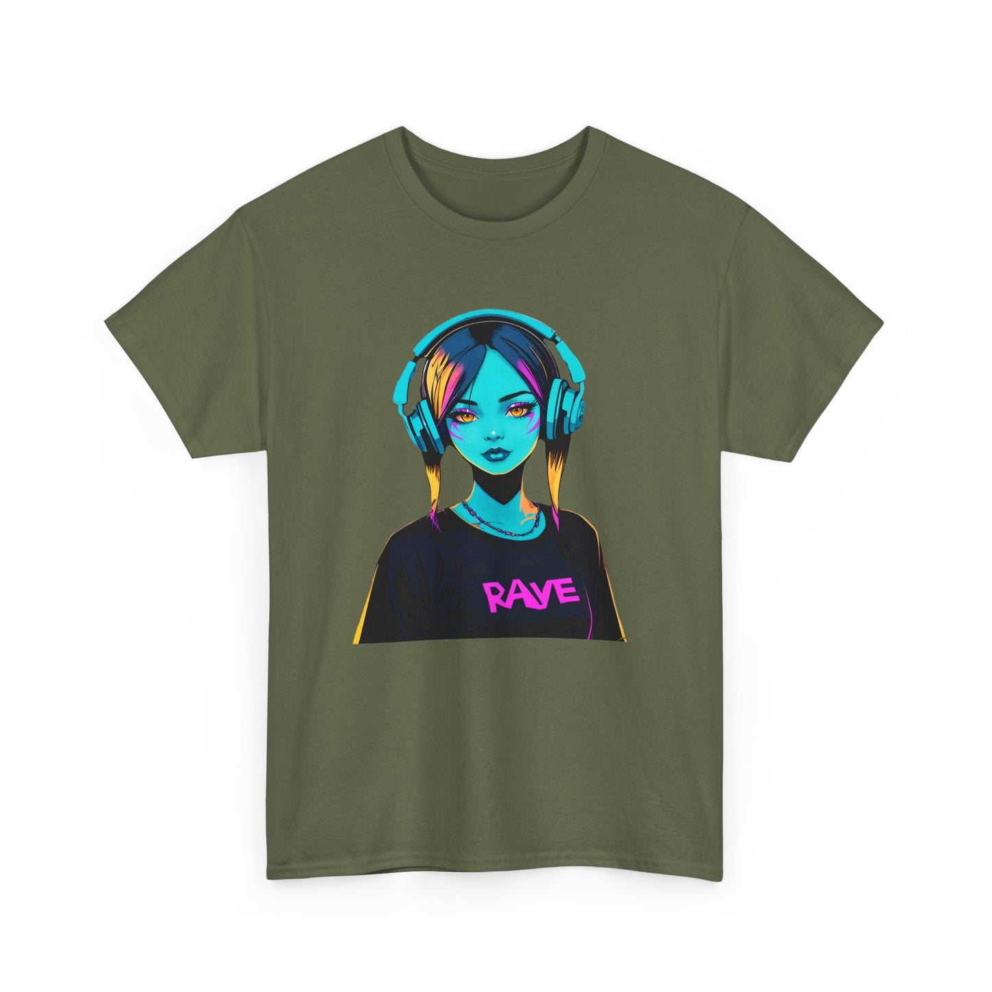 Rave Girl T - Shirt - TeeGerDesign - T - Shirt - Crew neck