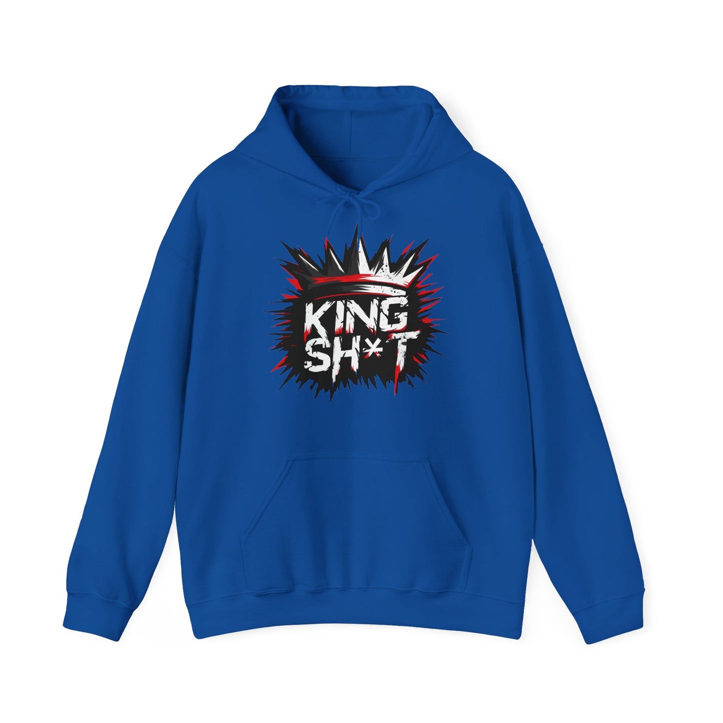 King SH*T Hoodie - TeeGerDesign - Hoodie - DTG