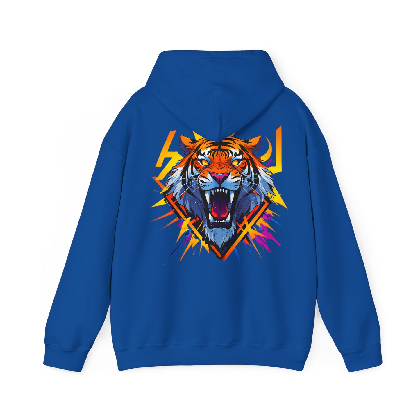 TeeGer Hoodie mit Tiger Aufdruck auf dem Rücken - TeeGerDesign - Hoodie - Brand