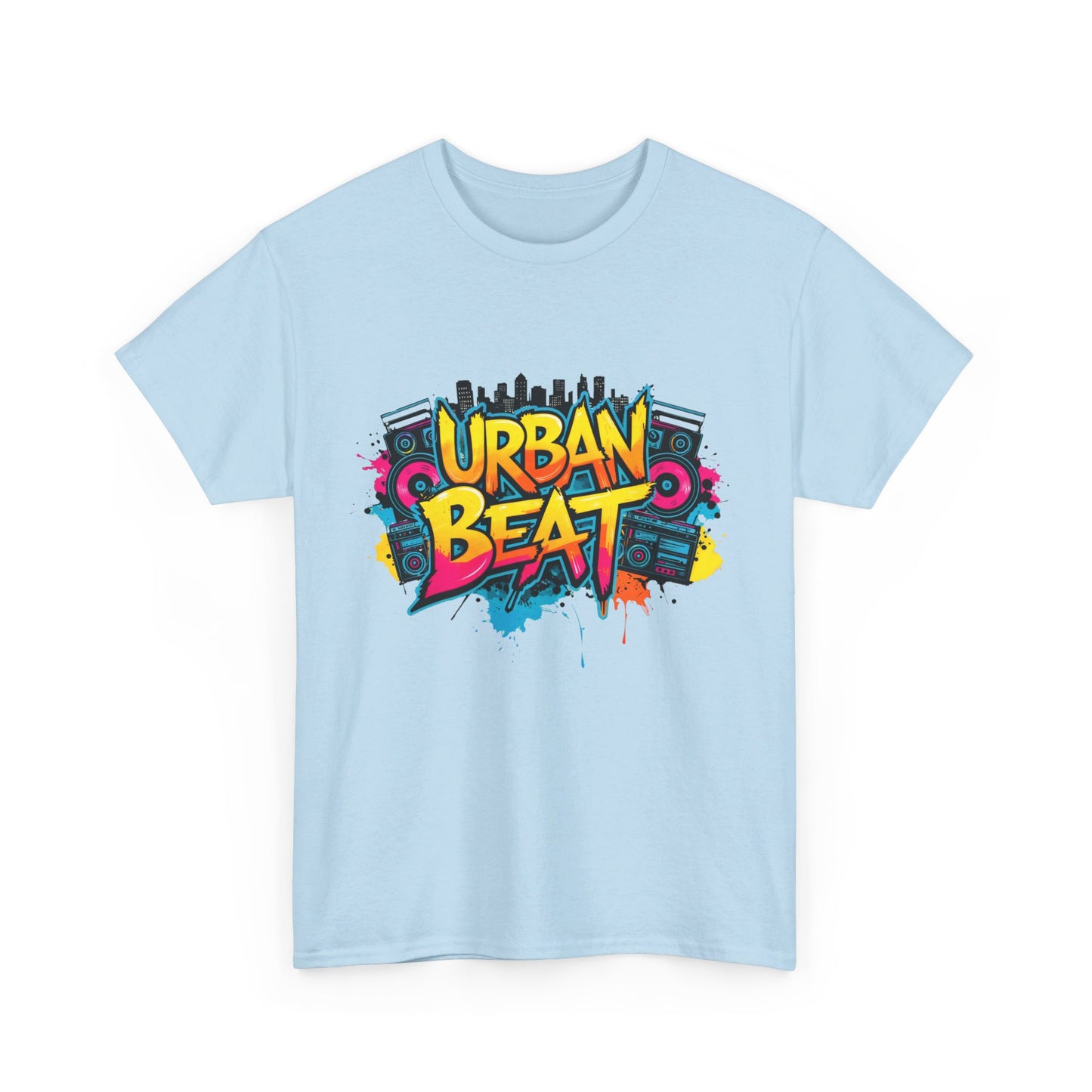 Urban Beat T-Shirt mit Graffiti-Design - TeeGerDesign - T-Shirt - Crew neck