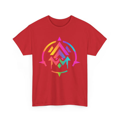 Raver Shirt mit Logo - Stylische Festival - und EDM - Kleidung - TeeGerDesign - T - Shirt - Crew neck