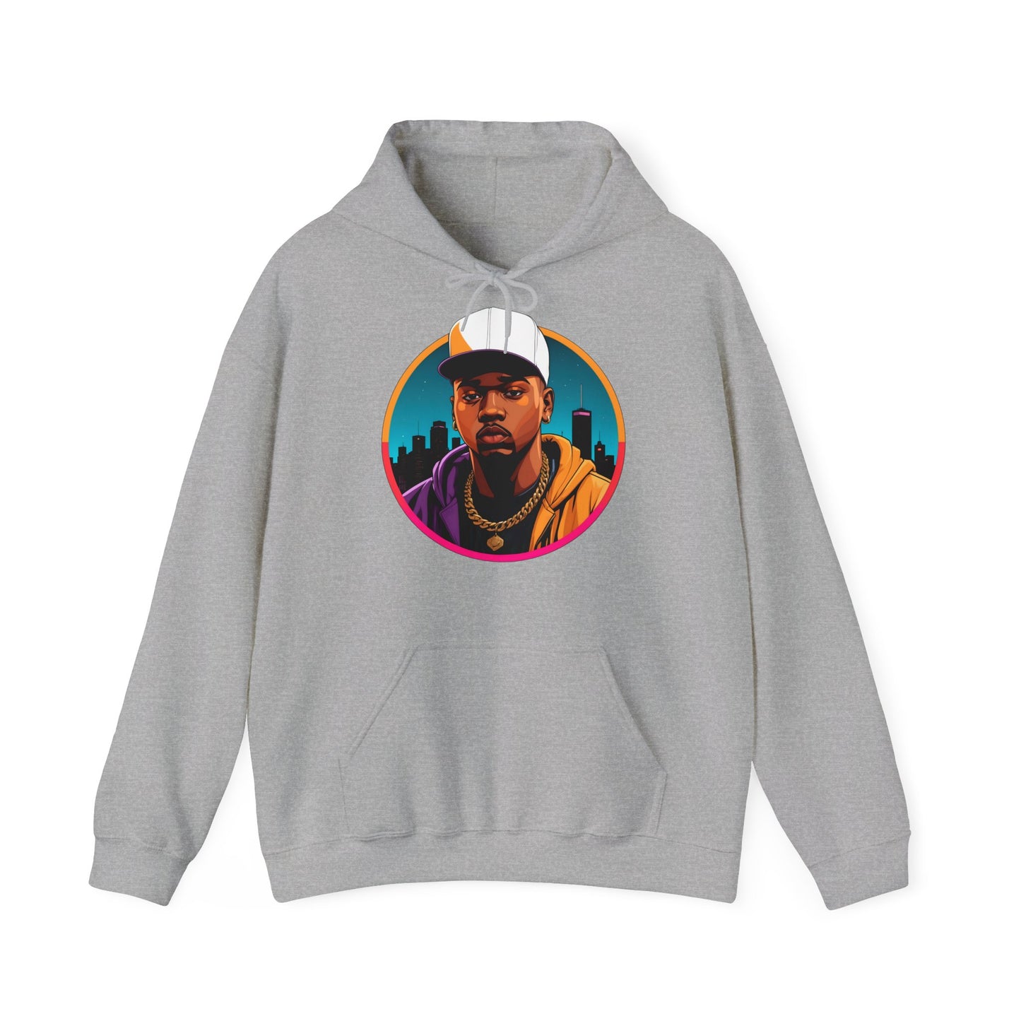 Rapper Miami Hoodie - TeeGerDesign - Hoodie - DTG