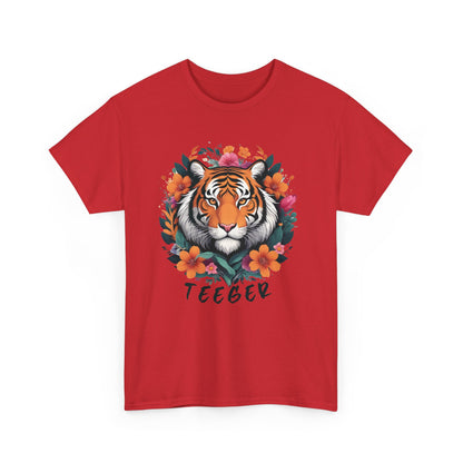 T - Shirt TeeGer Design | Shirt mit Tiger Bild | Miniatur Tigerkopf T - Shirt - TeeGerDesign - T - Shirt - Brand