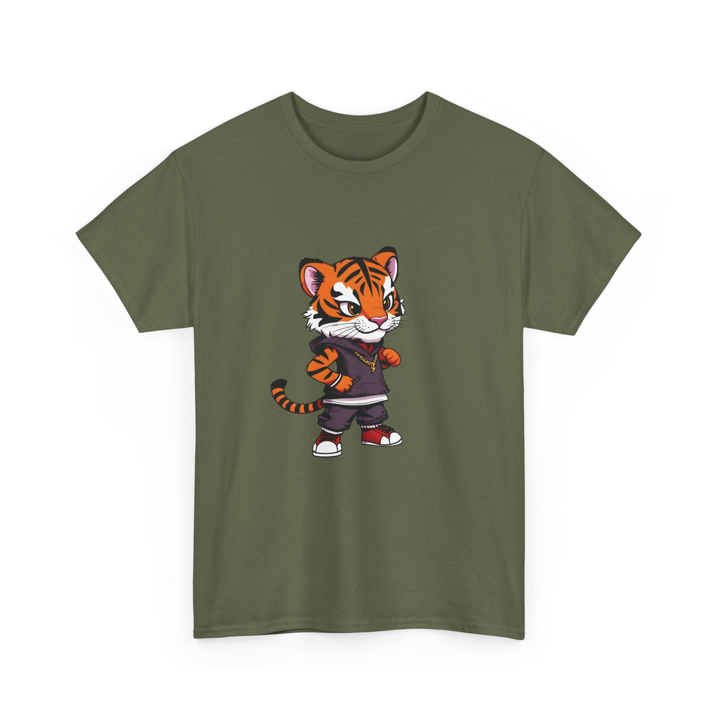 Tiger Design Tanzenergie T-Shirt