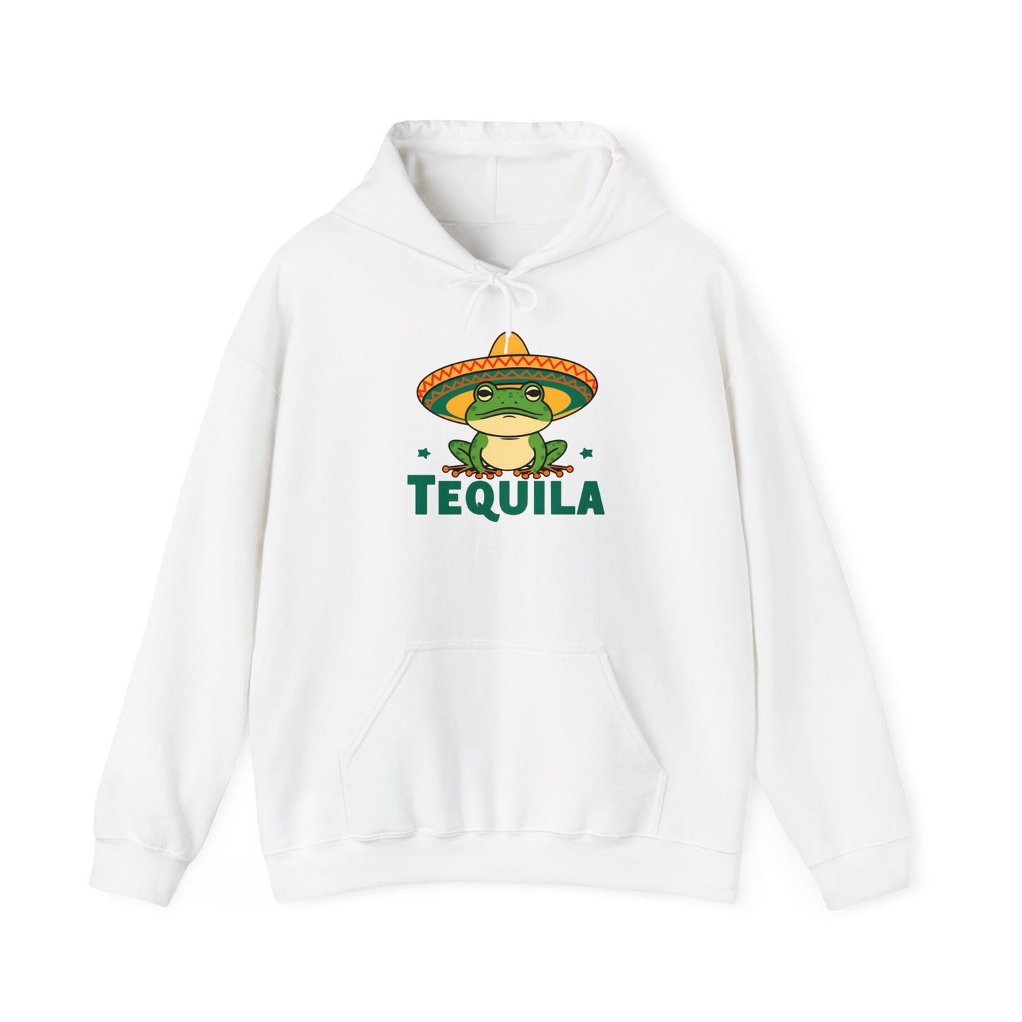 Tequila Frog Hoodie - TeeGerDesign - Hoodie - DTG