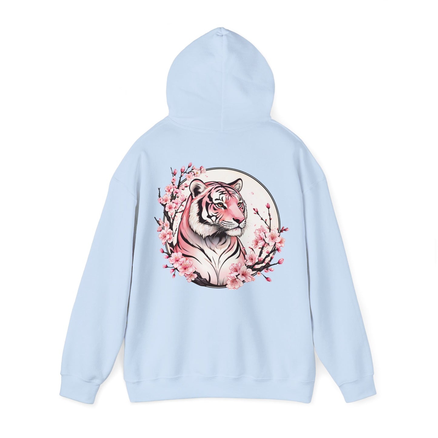 Kapuzenpullover mit Tiger und Blumenmotiv - TeeGerDesign - Hoodie - Brand