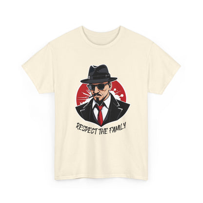 Respect the Family Mafia T - Shirt - TeeGerDesign - T - Shirt - Crew neck