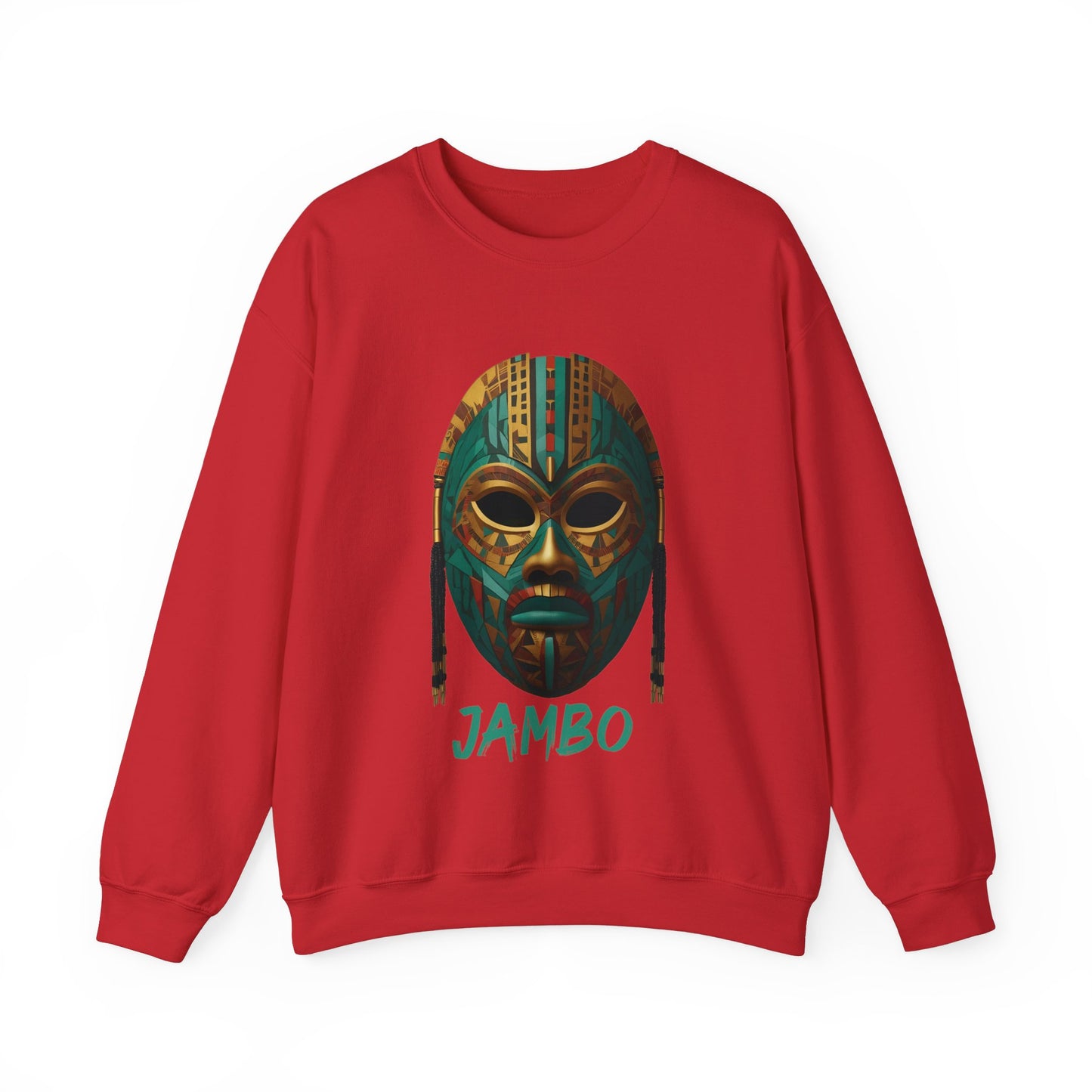 Swahili Jambo Sweatshirt - TeeGerDesign - Sweatshirt - Crew neck