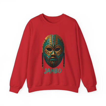 Swahili Jambo Sweatshirt - TeeGerDesign - Sweatshirt - Crew neck