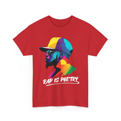 Rap is Poetry T - Shirt - Fusion von Musik und Poesie - TeeGerDesign - T - Shirt - 