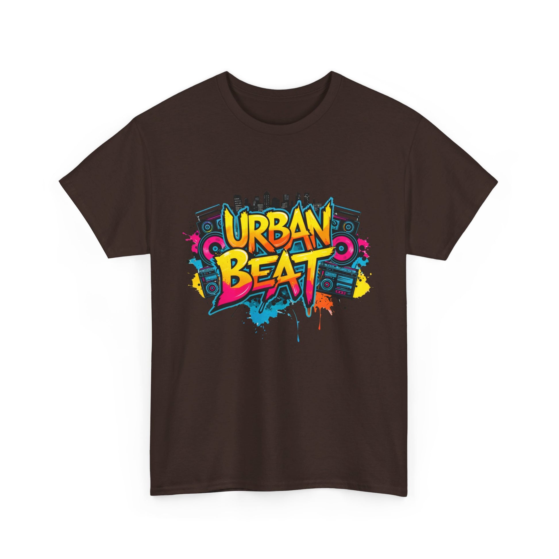 Urban Beat T-Shirt mit Graffiti-Design - TeeGerDesign - T-Shirt - Crew neck