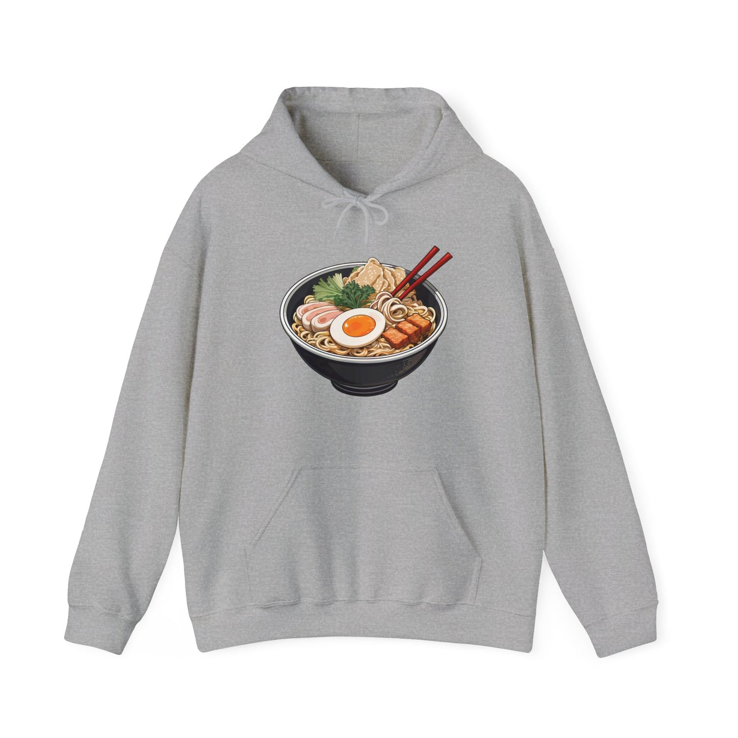 Ramen Hoodie mit Nudel Logo - TeeGerDesign - Hoodie - DTG