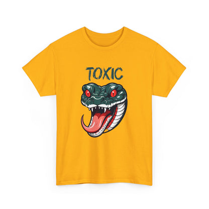 T - Shirt mit 'Toxic' Snake Logo - TeeGerDesign - T - Shirt - Crew neck