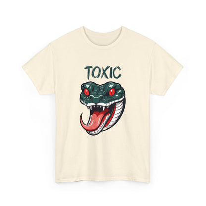 T - Shirt mit 'Toxic' Snake Logo - TeeGerDesign - T - Shirt - Crew neck