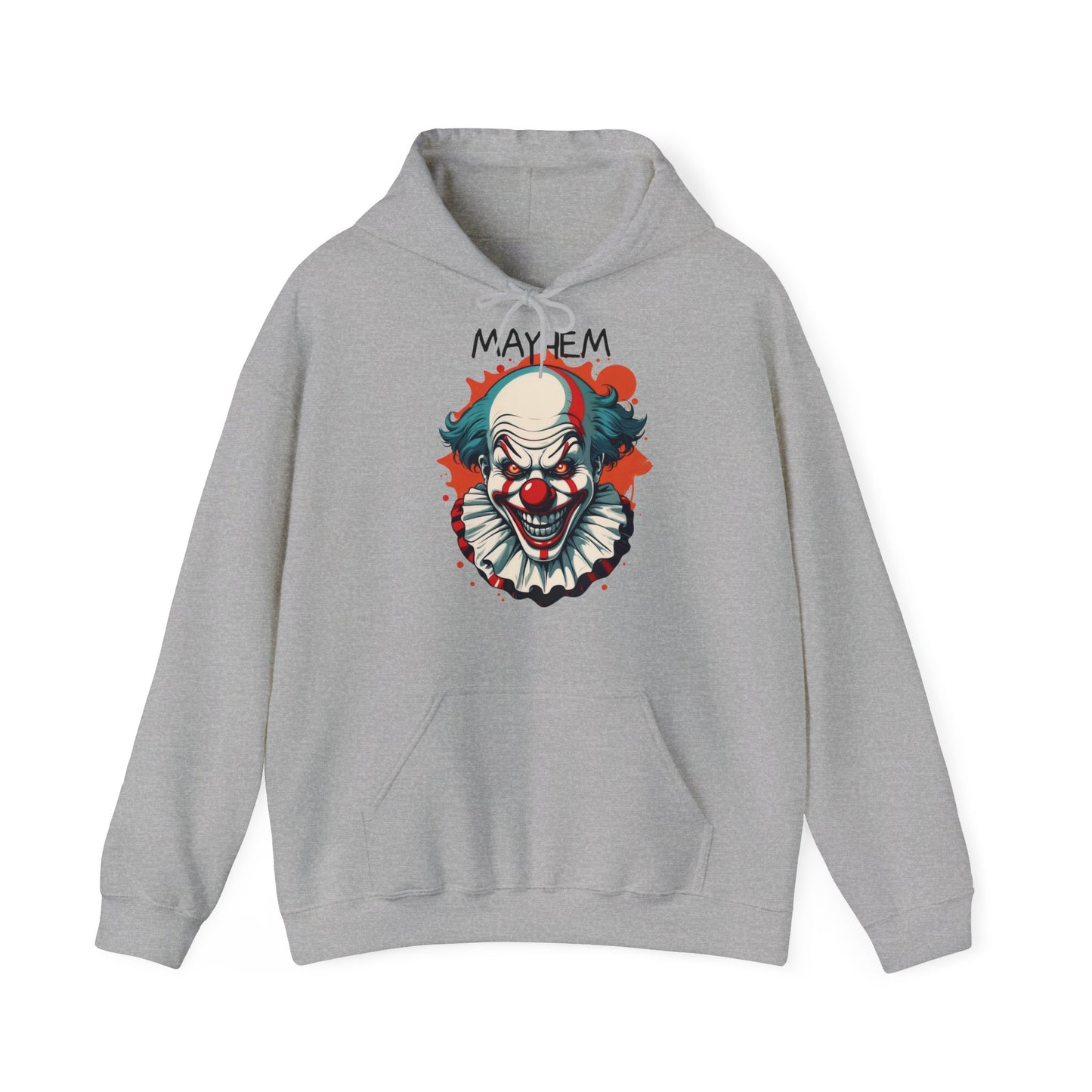 Mayhem Hoodie mit Clown Design - TeeGerDesign - Hoodie - DTG