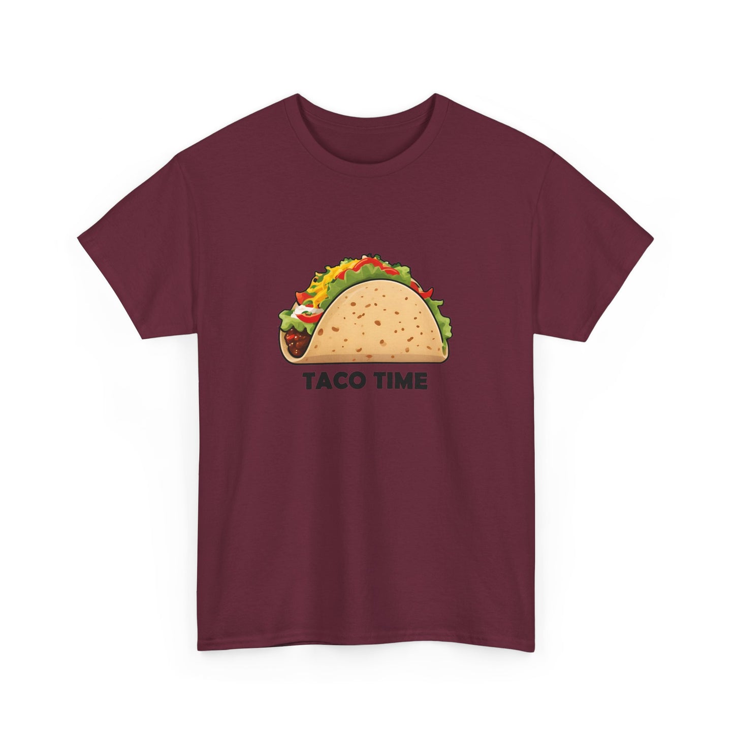 Taco Time T - Shirt - Lustiges und Leckeres Design - TeeGerDesign - T - Shirt - Crew neck