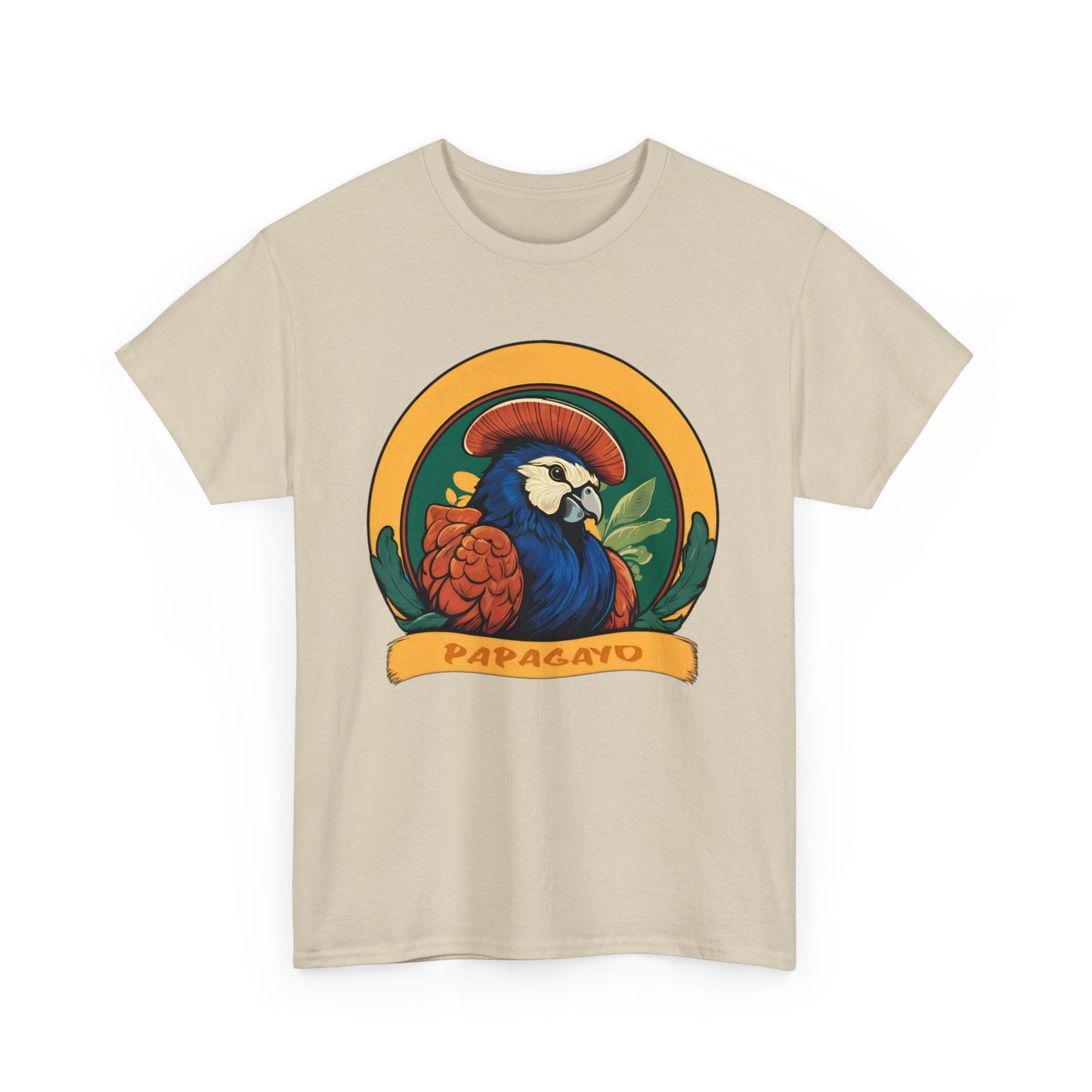 Papagayo T-Shirt mit Papagei - Farbenfrohes Design - TeeGerDesign - T-Shirt - Crew neck