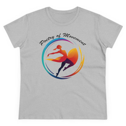 Künstlerisches Poetry of Movement T - Shirt - TeeGerDesign - T - Shirt - Cotton